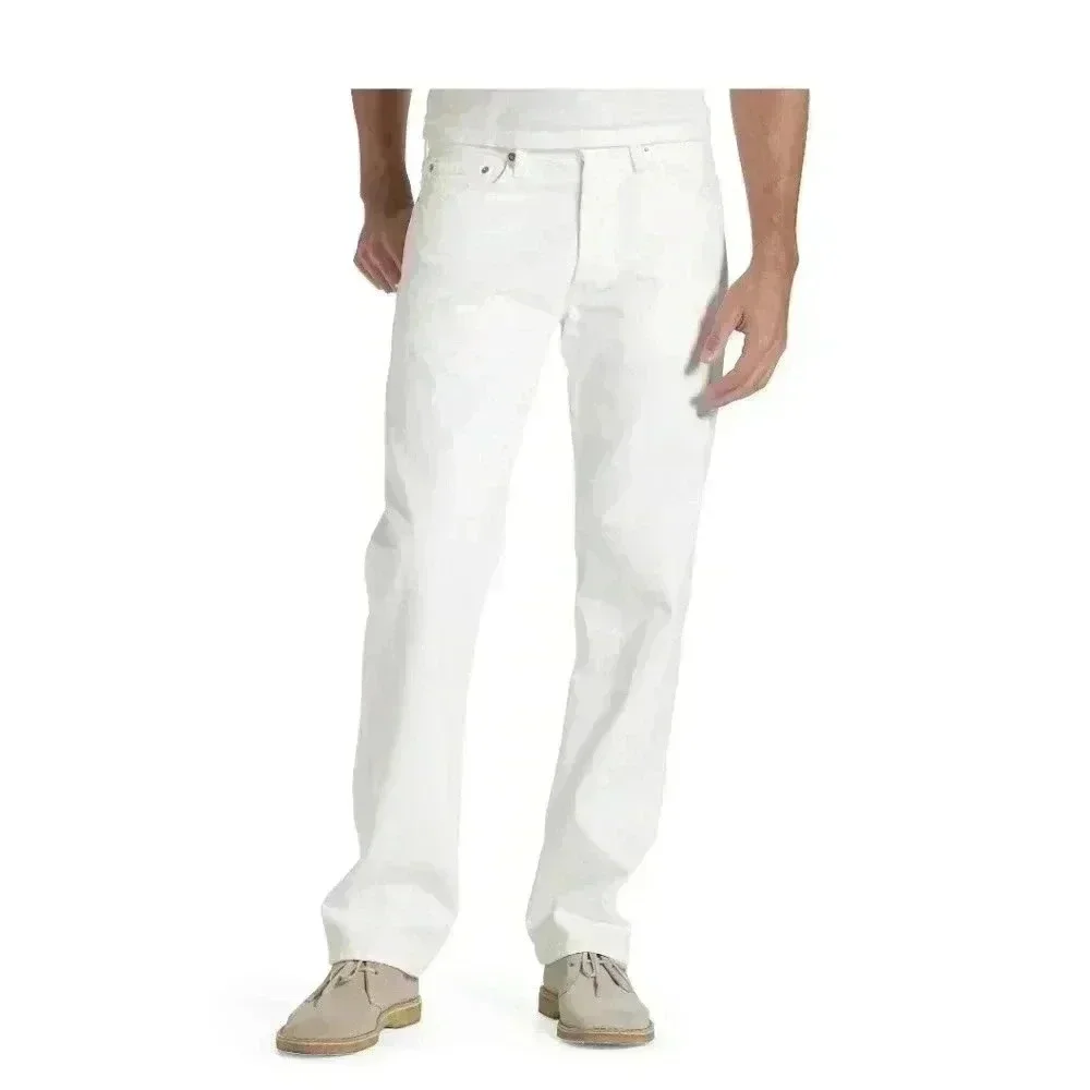 Levi's 501 Button Fly White Size 29×30 EUC